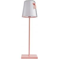 Italux Ostap lampa stołowa 1x5 W różowa TB-2749-PK