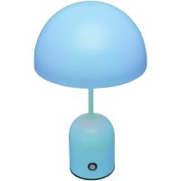 Italux Cantia lampa stołowa 1x2 W niebieska TB-75839-BLU