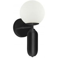 Italux Aldeva kinkiet 1x40 W czarny WL-02340-1-BK