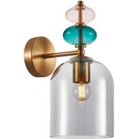 Italux Busco kinkiet 1x40 W złoty WL-30263-1B-BRO-SG