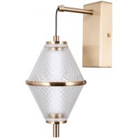 Italux Fuente kinkiet 1x5 W złoty WL-34395-1-HBR