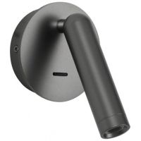 Italux Carda kinkiet 1x2,5 W szary WL-64834-1-GR