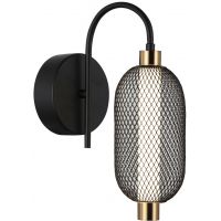 Italux Marco kinkiet 1x6 W czarny WL-84283-1-BK