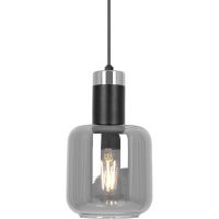 Kaja Denis lampa wisząca 2x15 W czarna-grafitowa K-5261