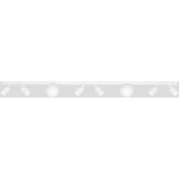 Kaja Andi lampa podsufitowa 8x10 W biała K-5499