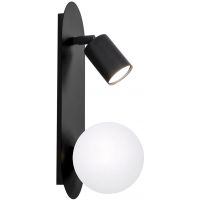 Kaja Aries kinkiet 2x10 W biały-czarny K-5480