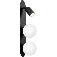 Kaja Aries kinkiet 3x10 W biały-czarny K-5481