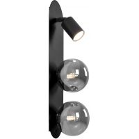 Kaja Aries kinkiet 3x10 W czarny-grafitowy K-5483