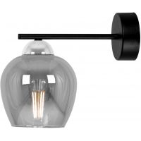 Kaja Nira kinkiet 1x15 W czarny-chrom K-5613