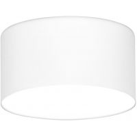 Kaja Horn lampa podsufitowa 1x10 W biała K-5471