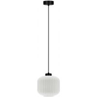 Kaja Sparta lampa wisząca 1x15 W biała-czarna K-5640