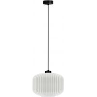 Kaja Sparta lampa wisząca 1x15 W biała-czarna K-5641