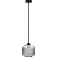 Kaja Campo lampa wisząca 1x15 W czarna-grafitowa K-5660