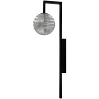 Kaja Tores kinkiet 1x10 W czarny-grafitowy K-5773