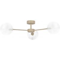 Kaja Casoli lampa podsufitowa 3x10 W przezroczysta-beżowa K-5710