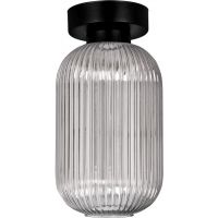 Kaja Silva lampa podsufitowa 1x15 W czarna-grafitowa K-5752