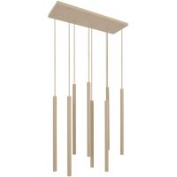 Kaja Suno lampa wisząca 8x10 W beżowa K-5837