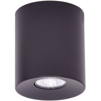 Kaja Horn lampa podsufitowa 1x10W LED czarny K-5130