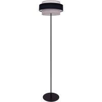 Kaja Etela lampa stojąca 1x40W czarny/szary K-5175