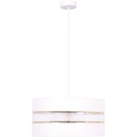 Kaja Victoria lampa wisząca 1x40W biały/złoty K-5211