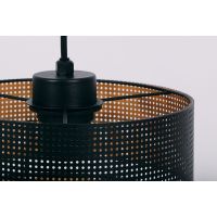 Kaja Zimbo lampa wisząca 4x40W czarny/złoty K-5223