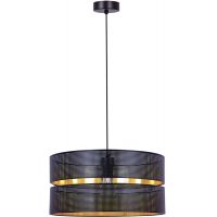 Kaja Zimbo lampa wisząca 1x40W czarny/złoty K-5221