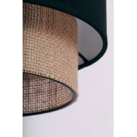 Kaja Gato lampa wisząca 4x40W czarny/beżowy K-5233