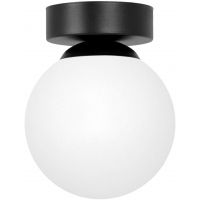 Kaja Inez lampa podsufitowa 1x10 W biała-czarna K-5360