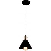 Kaja Moreno lampa wisząca 1x40W czarna K-8038-1