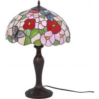 Kaja Butterfly lampa stołowa 1x20 W multikolor K-G121386