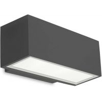Leds C4 Afrodita kinkiet zewnętrzny 1x15,8W LED miejski szary 05-9911-Z5-CM