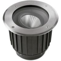 Leds C4 Gea Cob lampa najazdowa 1x23W LED stal nierdzewna 55-9909-CA-CL