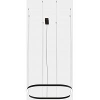 Leds C4 Geometric Square Surface lampa wisząca 1x76 W czarna QS4Z-00W9AZOS05