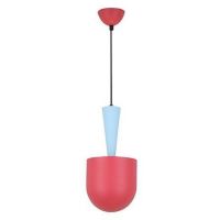 Ledea Visby lampa wisząca 1x40W czerwona/niebieska 50101164