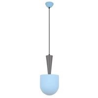 Ledea Visby lampa wisząca 1x40W niebieska/szara 50101167