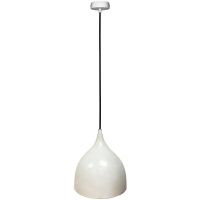 Ledea Ystad lampa wisząca 1x40W biała 50101269