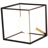 Ledea Weert lampa stołowa 1x28W czarna/złota 50501048