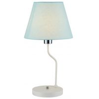 Ledea York lampa stołowa 1x60W niebieska/biała 50501099