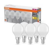 Osram LED Lamps żarówki LED Multipack 5x4,9 W 2700 K E14