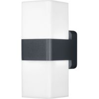 Ledvance Smart+ WiFi Cube kinkiet zewnętrzny 1x13,5W LED ciemny szary/biały