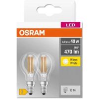 Osram LED Lamps żarówki LED Multipack 2x4 W 2700 K E14