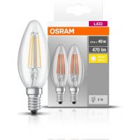 Osram LED Lamps żarówki LED Multipack 2x4 W 2700 K E14