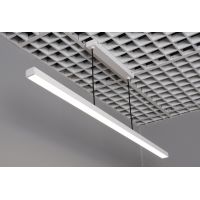 zoomLED lampa wisząca 1x80W biała