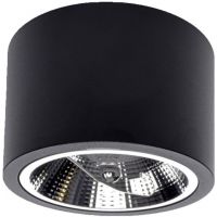 Light Prestige Camino lampa podsufitowa 1x9W LED czarna LP-1101/1SMBK
