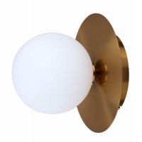 Light Prestige Roma kinkiet 1x5 W biały-złoty LP-1345/1WGD