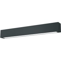 Light Prestige Ibros lampa podsufitowa 1x24W LED czarna LP-7001/1CBK-9324CCT