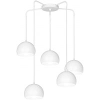 Luminex Sool lampa wisząca 5x15 W biała 1213