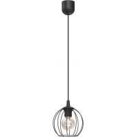 Luminex Laps lampa wisząca 1x15 W czarna 204