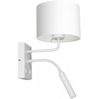 Luminex Arden kinkiet 1x15 W 1x8 W biały 3423