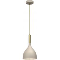 Luminex Noak lampa wisząca 1x60 W złota-beżowa 4005